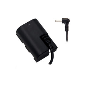 TILTA 鐵頭Canon LP-E6 假電池 to 3.5/1.35mm DC 公頭電源線