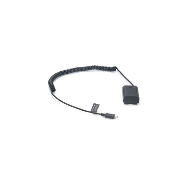 TILTA 鐵頭 USB-C PD 轉NP-FZ100假電池電源線（帶降壓彈簧線）